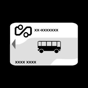 transit pass / bus pass